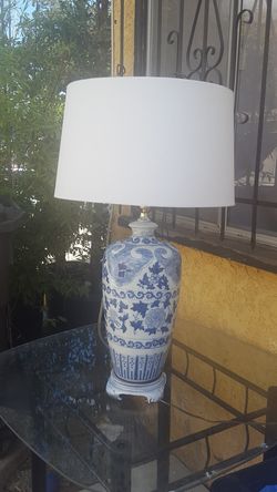lampara de porcelana