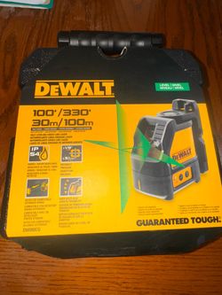 DEWALT DW088CG Self-Leveling Cross Line Laser