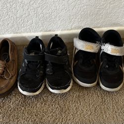 Kids Shoes Sizes: 11, 12, & for 3 y.o. (girl’s shoes) In Good Condition 