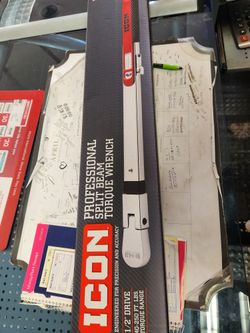 Icon 1/2" Drive Professional Split Beam Torque Wrench 