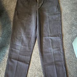 Mens Black Jeans 34x32