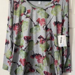 New Lularoe Lynnae, Size XL- long sleeve 