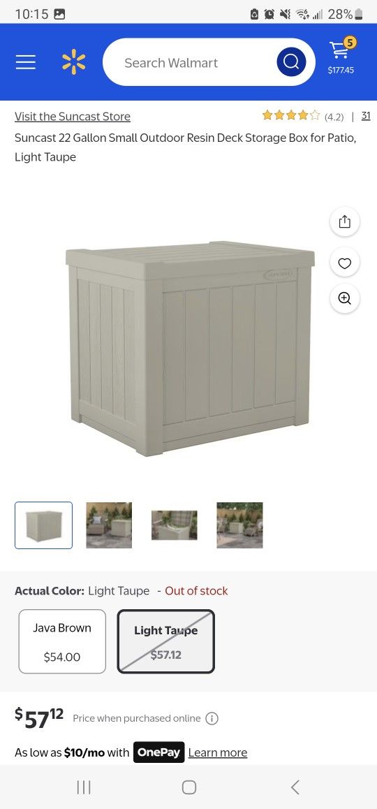 Outdoor Storage Box