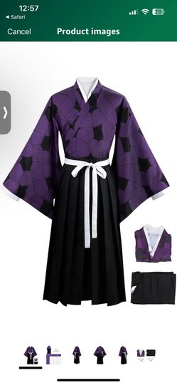 Kokushibo Costume XL