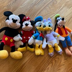 Mickey & Friends Plushies 