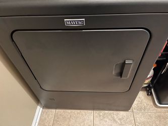 Maytag gas dryer black