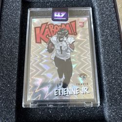 2021 Panini Absolute - Kaboom! #K49 Travis Etienne (RC)