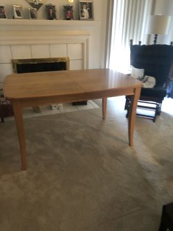 Table and four chairs $75 today only