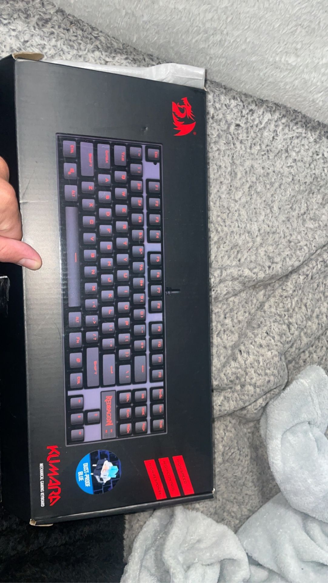 Red Dragon Keyboard Blue Switches