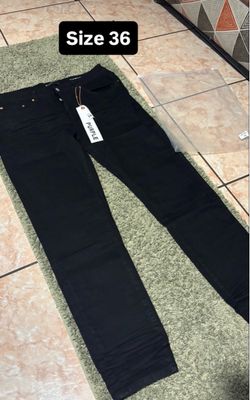 Black purple jeans brand