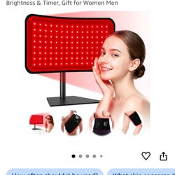 Puroth Red Light Therapy Lamp & Belt (660nm + 850nm)
