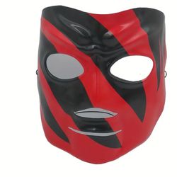 Halloween Kane Mask Plastic With Elastic Adult Size Wrestling Wrestler