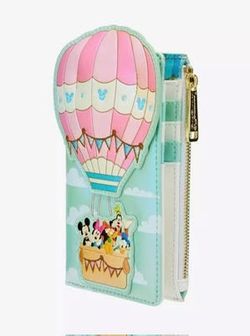 Disney and friends hot air balloon wallet. Loungefly