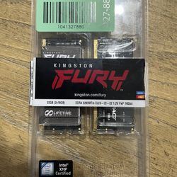 32gb DDR4 Kingston Fury