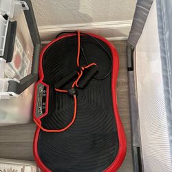 Vibration Plate Machine With Bands 