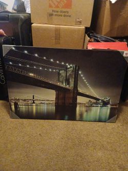 NEW!!! Canvas New Your Bridge