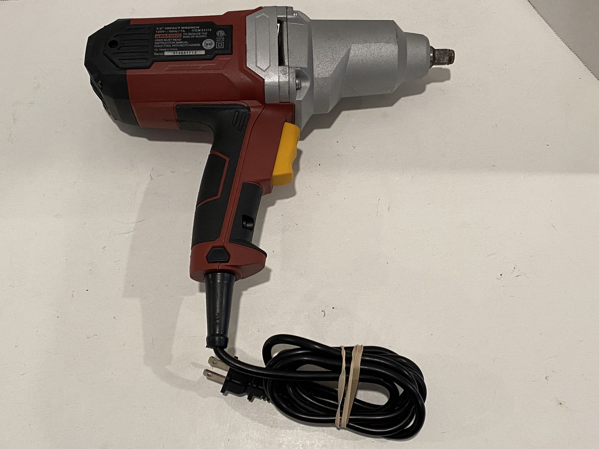 Chicago Electric 1/2” Impact Wrench Tested And Working