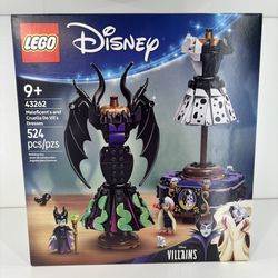 LEGO 43262 Disney Maleficent's and Cruella De Vil's Dresses