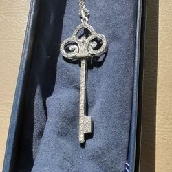 Sterling And DIAMOND PENDANT