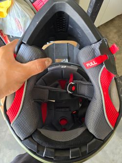 Dirt bike helmet