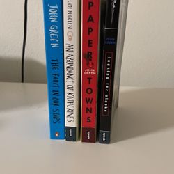 John Green books paperback set 