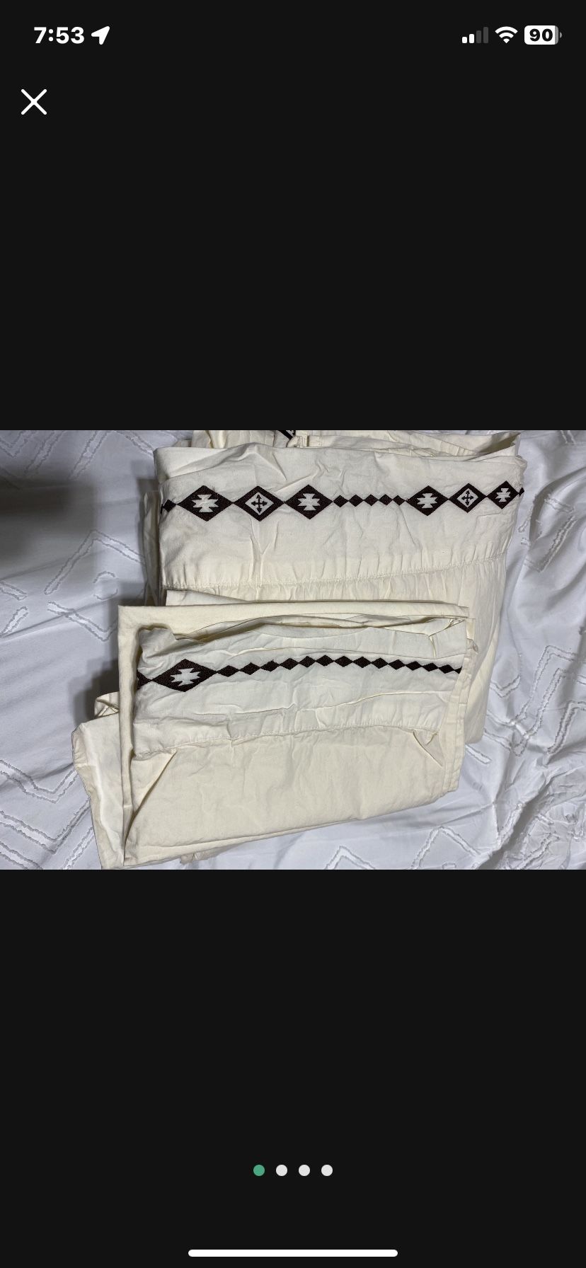 Opened An Washed Set Of Full Size Sheets