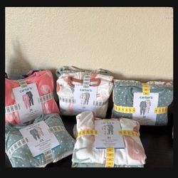 Girls Carter Fleece Onsies All Sizes And Styles. 2t. 12 Months 3t. Just Ask 