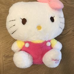 Hello Kitty Plush Backpack