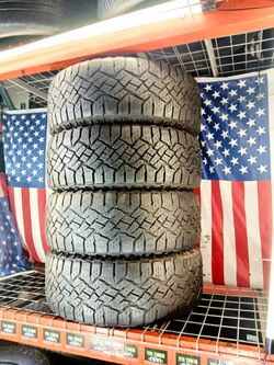 ✅ LT275/70R18 GOODYEAR WRANGLER DURATRAC KEVLAR SIDEWALL REINFORCED 4 NICE USED TIRES 275 70 18
