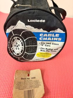 Laclede Cable Chains Stock # 1030