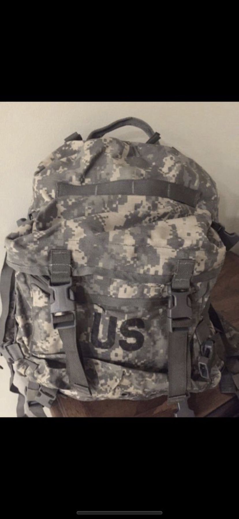 US Army medium molle backpack