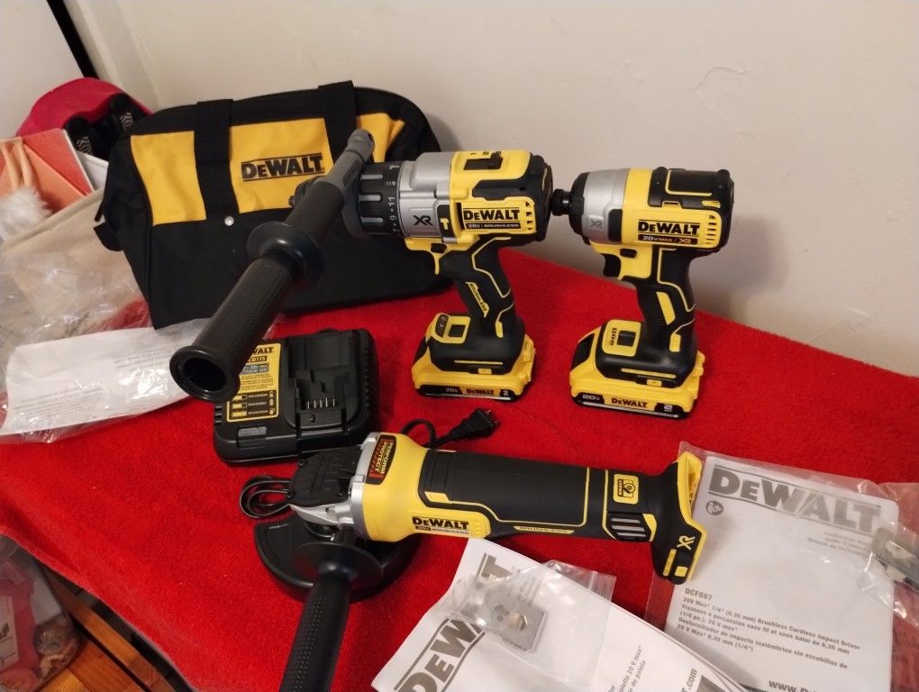 Dwalt 3 Tools Kit Completo $450 