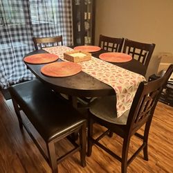 6 Seater Kitchen Table With Expander