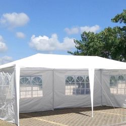 Family Big Size Larger Huge Enclosed Shelter Event Party Big 10x20 Tent New 👑 150 only 1 more left New. Strong. Stabilized.  With removable sidewalls