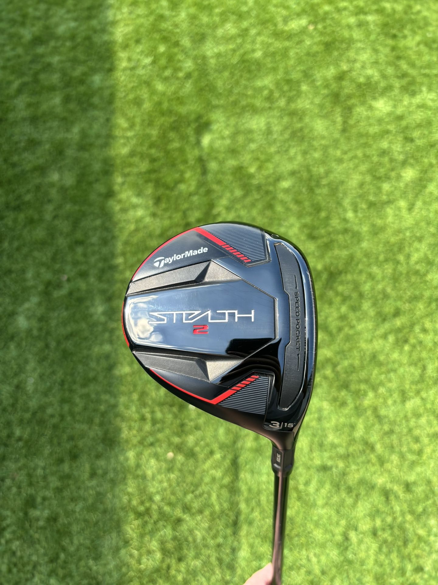 TaylorMade Stealth 2 Plus Wood De Parcours 2023 - GAUCHE | 3 | Loft 15 Droitier Regulier