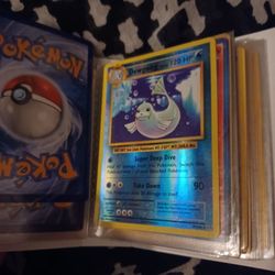 Pokemon Booklet full w cards all over $1