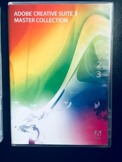 Adobe Creative Suite 3 & 4WebPremium(新品) ADOBE CREATIVE SUITE 3 MASTER COLLECTION Windows for Sale in