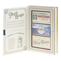 Duke Cannon Jingle Booze Bar Soap 3 Piece Gift Set Brand New
