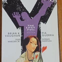 The Last Man Paperback Comic Book Thick Book Four DC Pia Brian Nurse 
