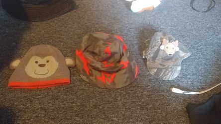 3 baby hats $5.00 each