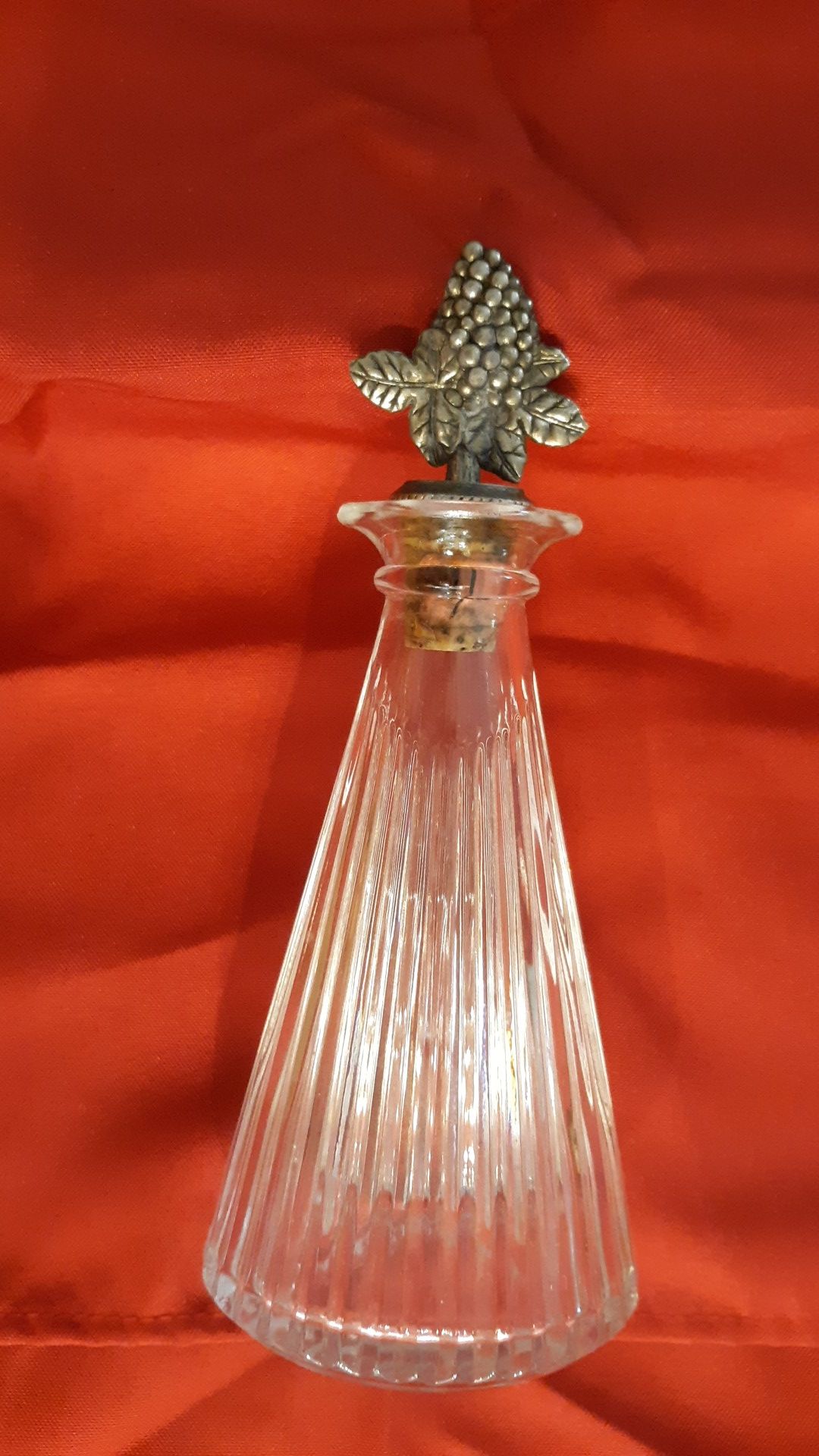 Vintage bottle with stopper