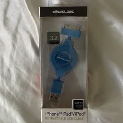 Retractable USB Cable iPhone/ipad/ipod 