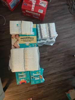 Variety of diapers