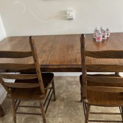 Kitchen Table With Two Chairs