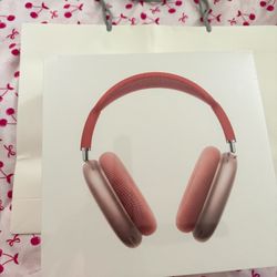 Apple AirPods Max - Pink/Red (Excellent Condition)