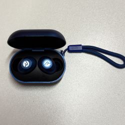 Raycon Everyday Wireless Bluetooth Over-Ear Headphones - Navy Blue