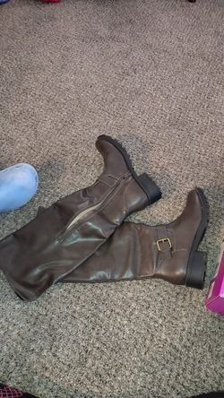 Calf High Boots