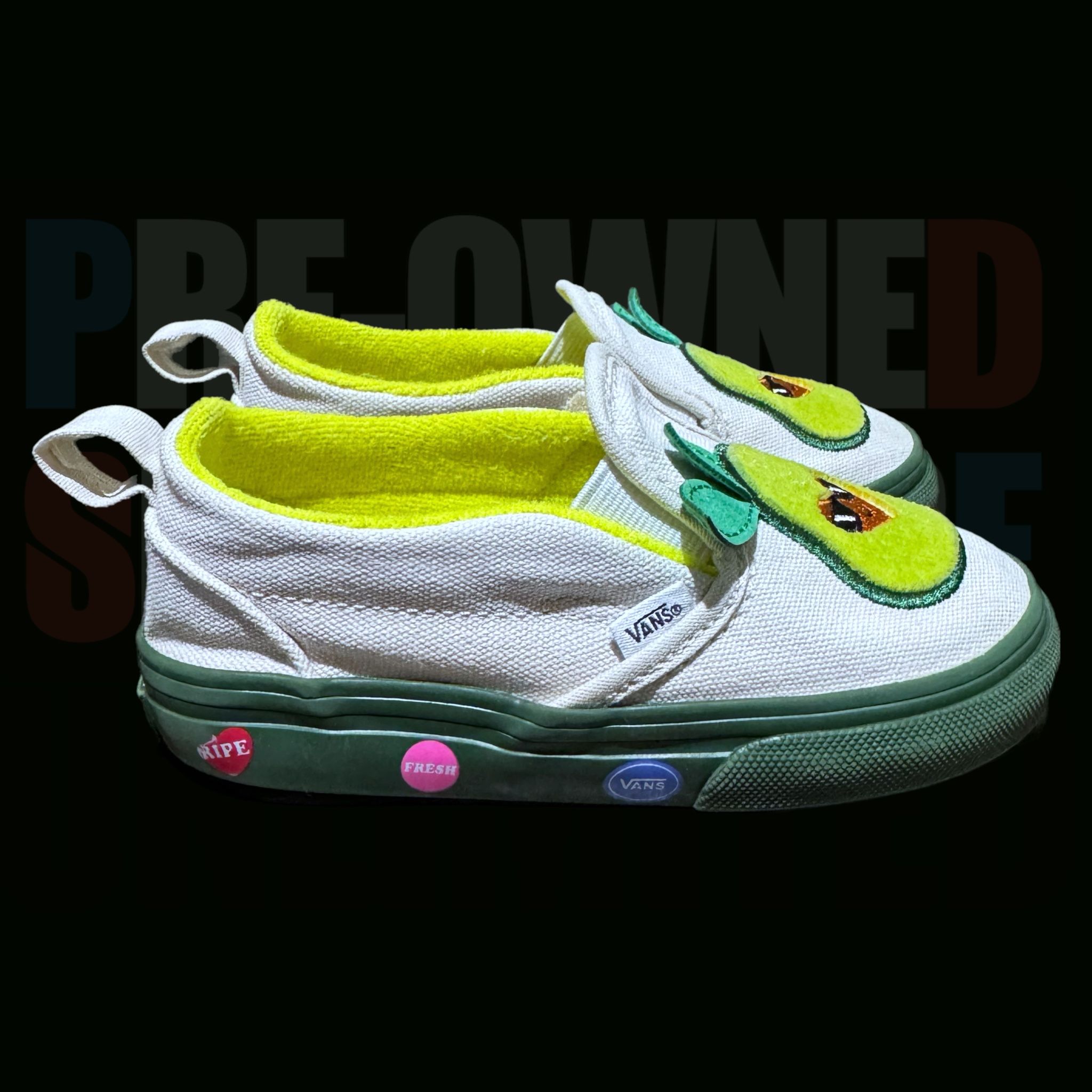 Kid’s Vans Slip On ‘Avacodo’