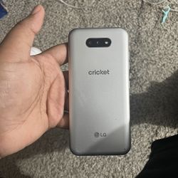 LG Cricket Phone With Screen Protector