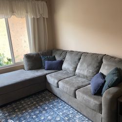 Grey Couch Sectional